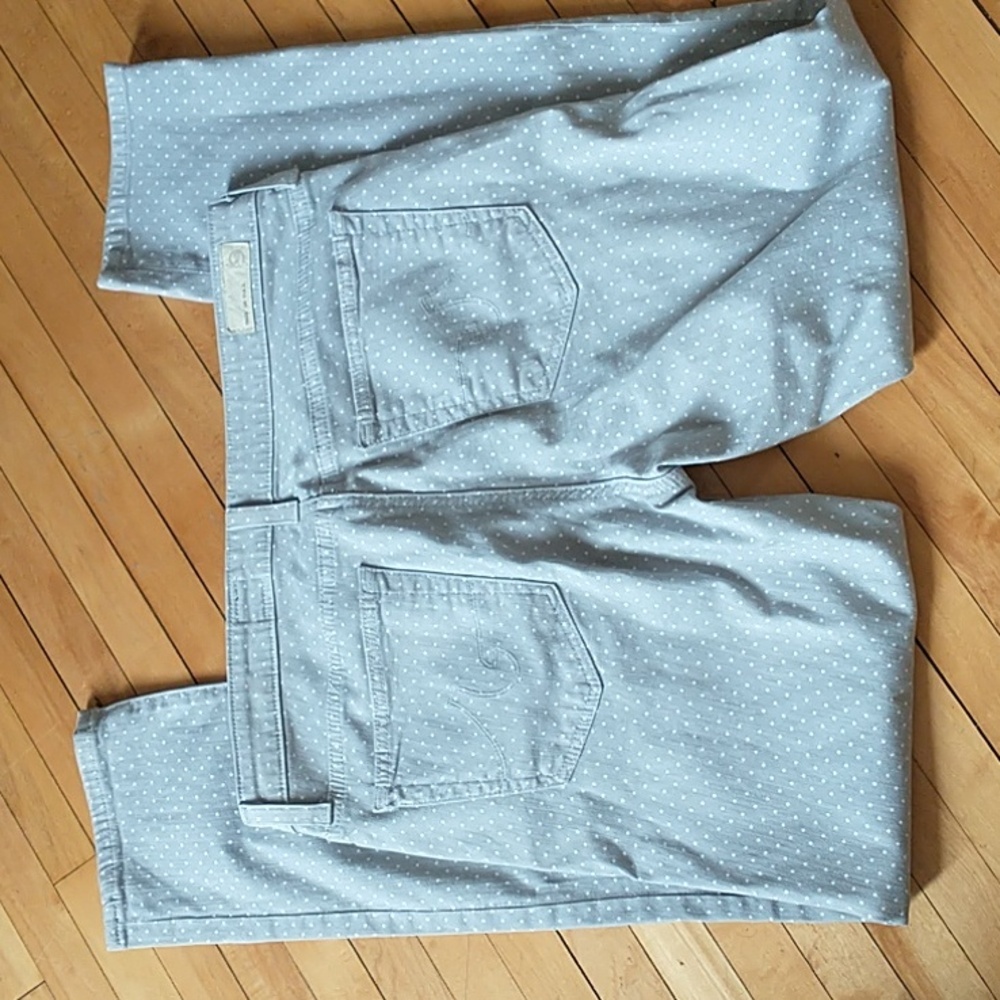 AG brand from Anthropologie polka dot denim - Picture 5 of 5